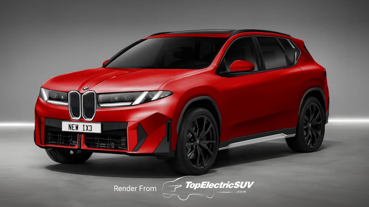 2022 BMW iX3 M Sport (Red)